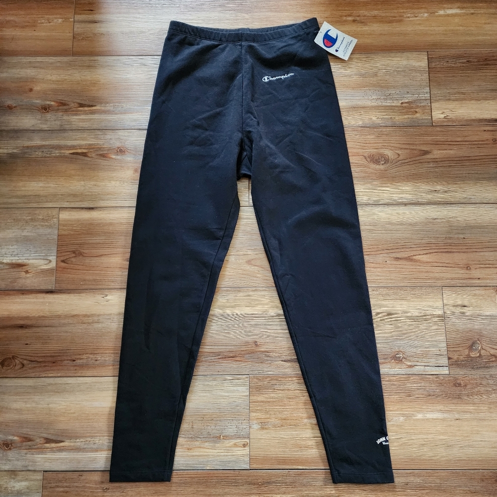 John Carroll Vintage Champion Sweatpants Women's XL Black NEW